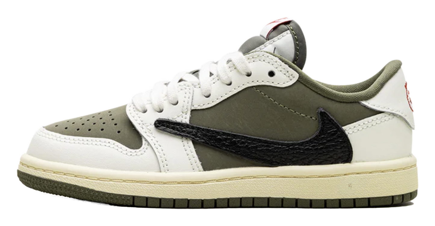 Jordan 1 Low Travis Scott Medium Olive (PS)