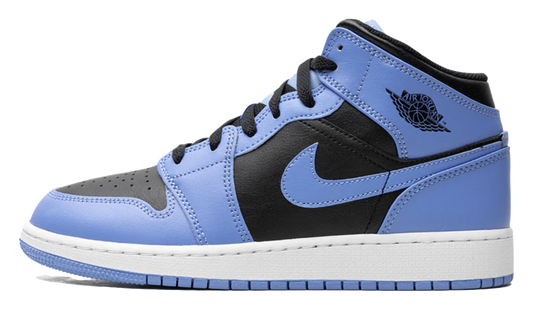 Jordan 1 Mid University Blue Black (GS)