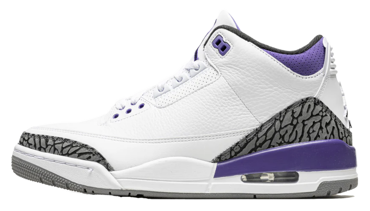 Jordan 3 Dark Iris