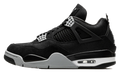 Jordan 4 Black Canvas