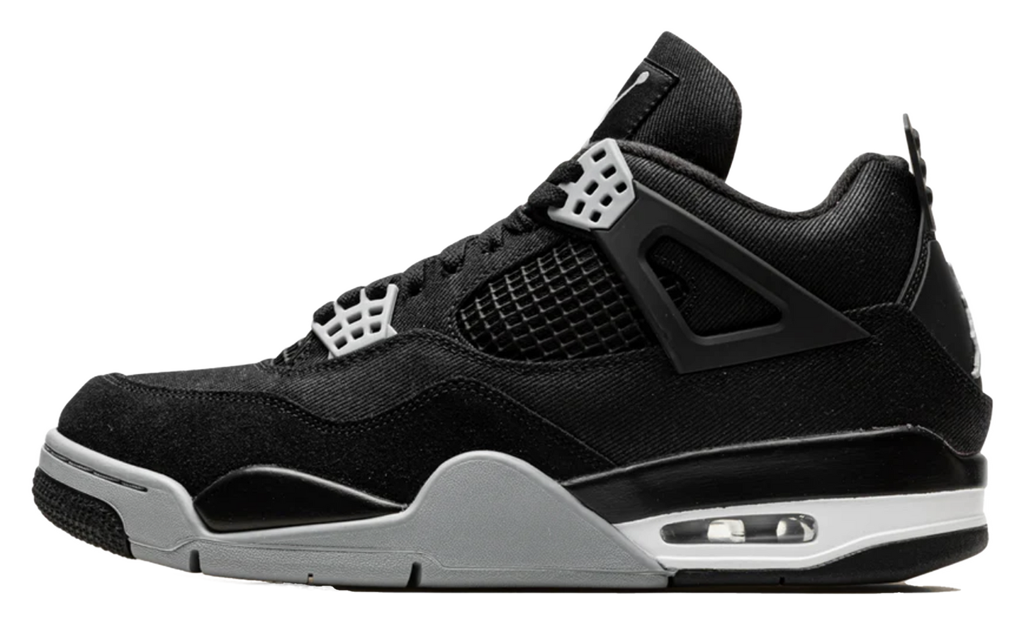 Jordan 4 Black Canvas