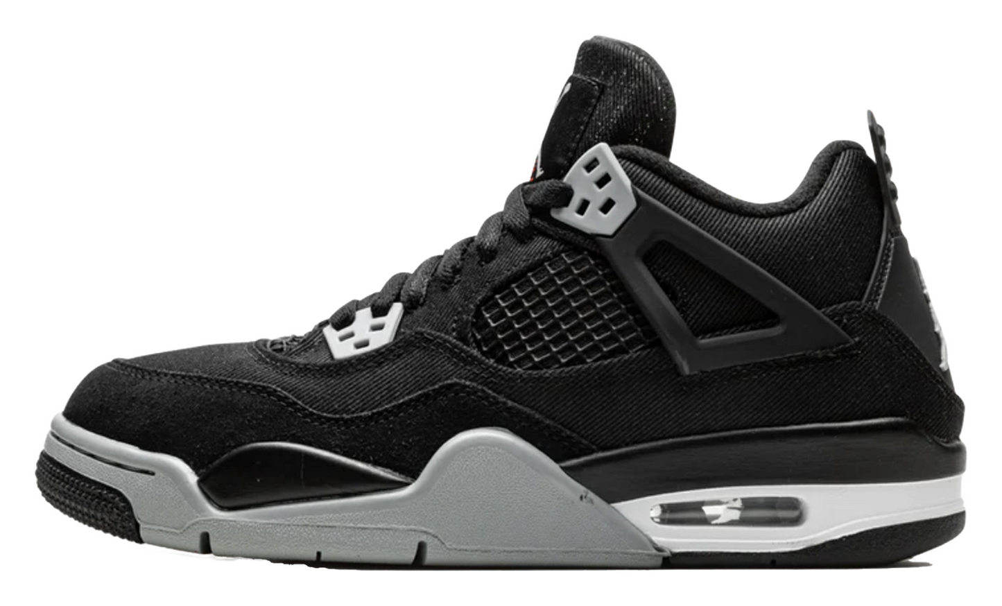 Jordan 4 Black Canvas  (GS)