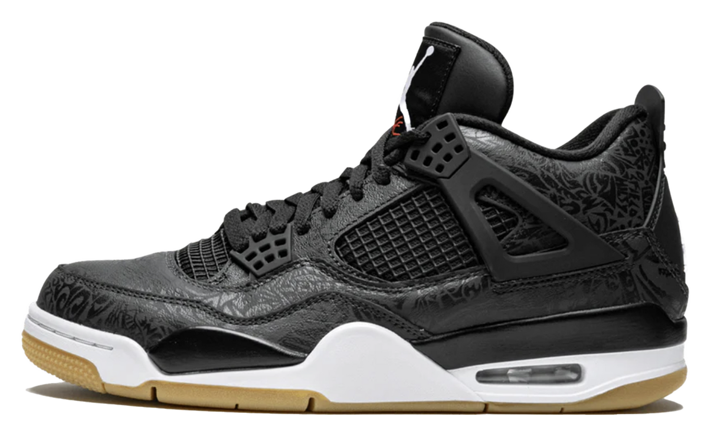 Jordan 4 Laser Black Gum