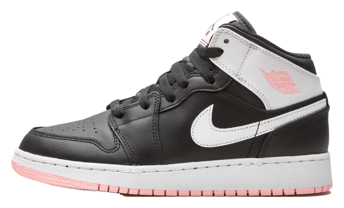 Jordan 1 Mid Artic Pink Black (GS) Size 6.5Y