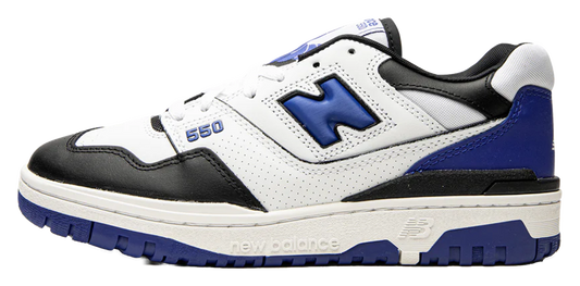 New Balance 550 White Royal Blue Black