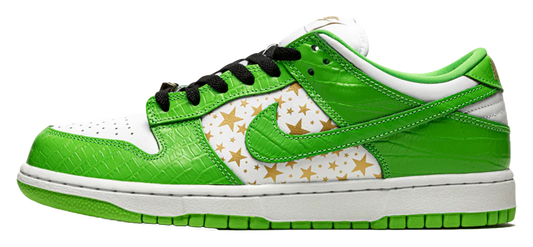 Nike SB Dunk Low Supreme Stars Mean Green