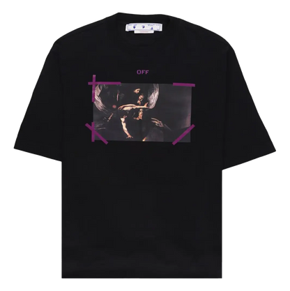 Off-White Arrow Carav Mercy T-Shirt Purple