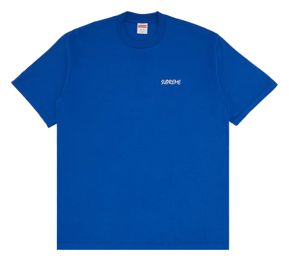 Supreme Black Cat T-Shirt Blue