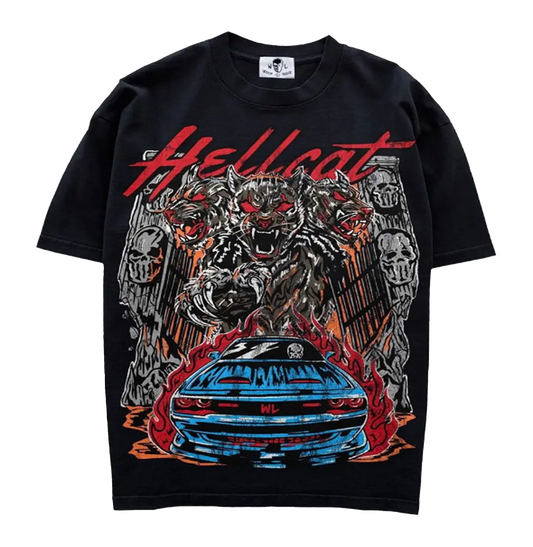 Warren Lotas Hellcat Gatekeeper Black T-Shirt