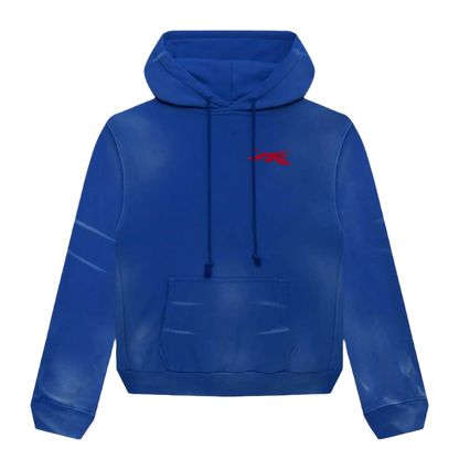 Hellstar Gel Hoodie Blue