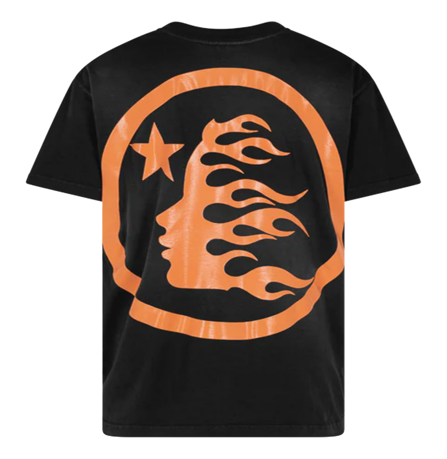 Hellstar Gel Sport Logo T-Shirt Black/Orange