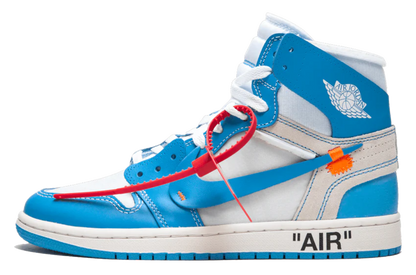 Jordan 1 High Off-White University Blue