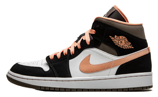 Jordan 1 Mid Peach Mocha (W)