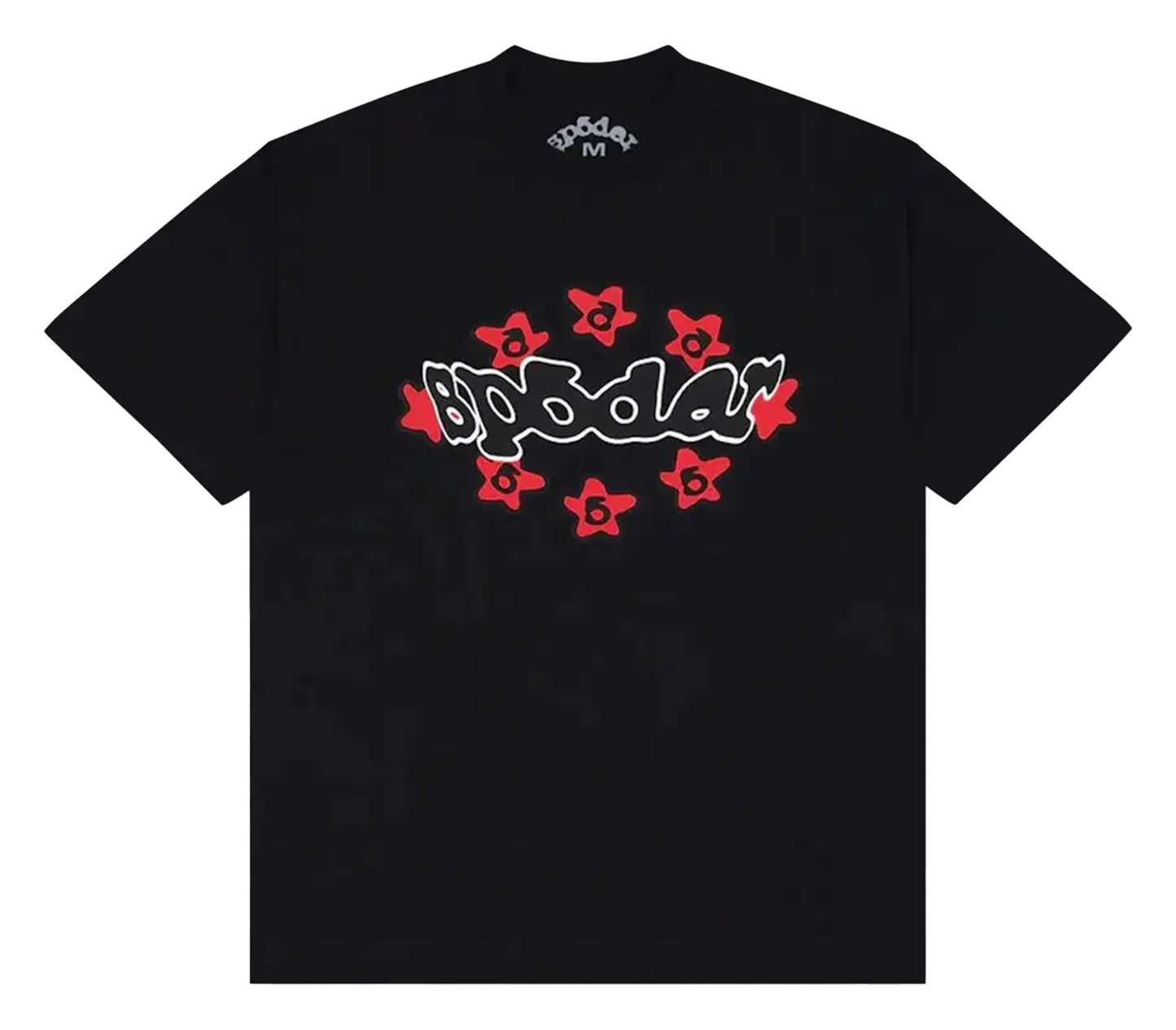 Sp5der Warped T-shirt Black/Red