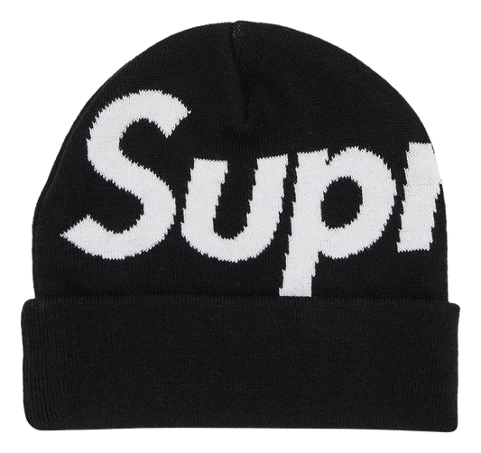 Supreme Big Logo Beanie Black (FW24)