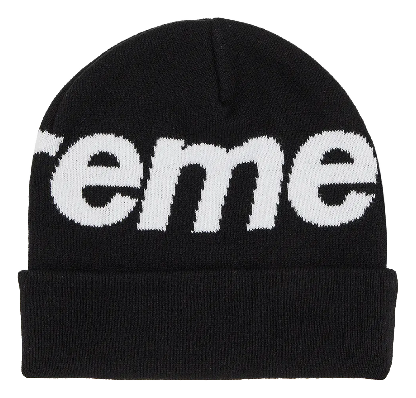 Supreme Big Logo Beanie Black (FW24)