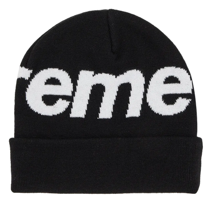 Supreme Big Logo Beanie Black (FW24)