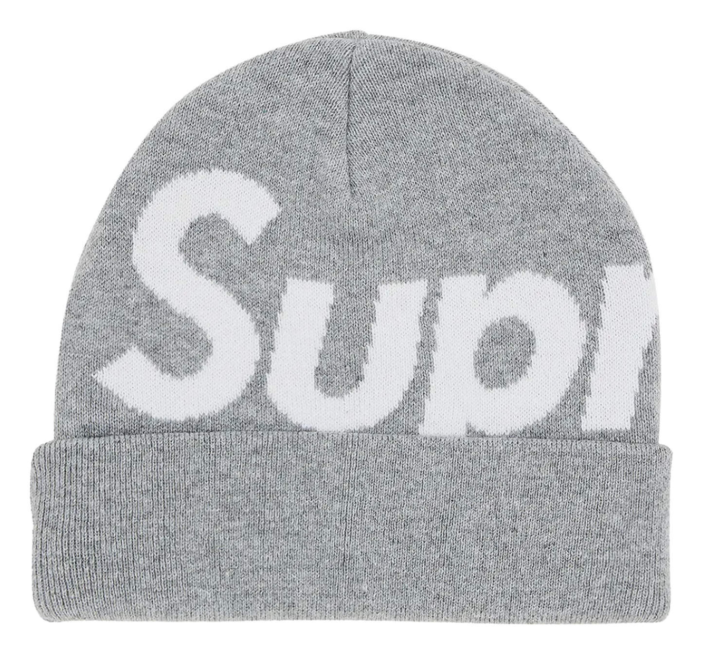 Supreme Big Logo Beanie Grey (FW24)