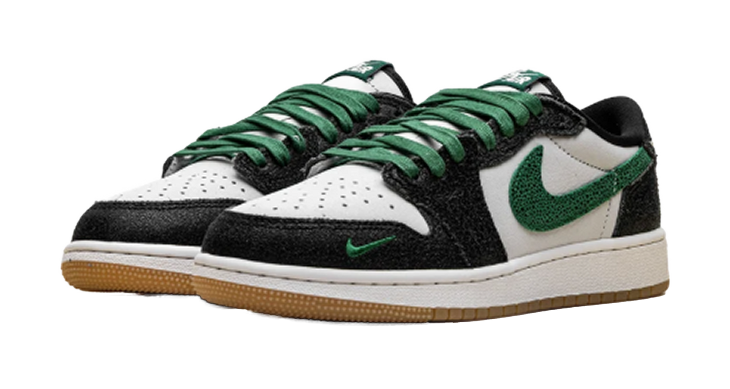 Jordan 1 Retro Low OG Phantom Pine Green(GS)