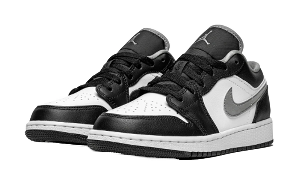 Jordan 1 Low Black White Grey (GS)