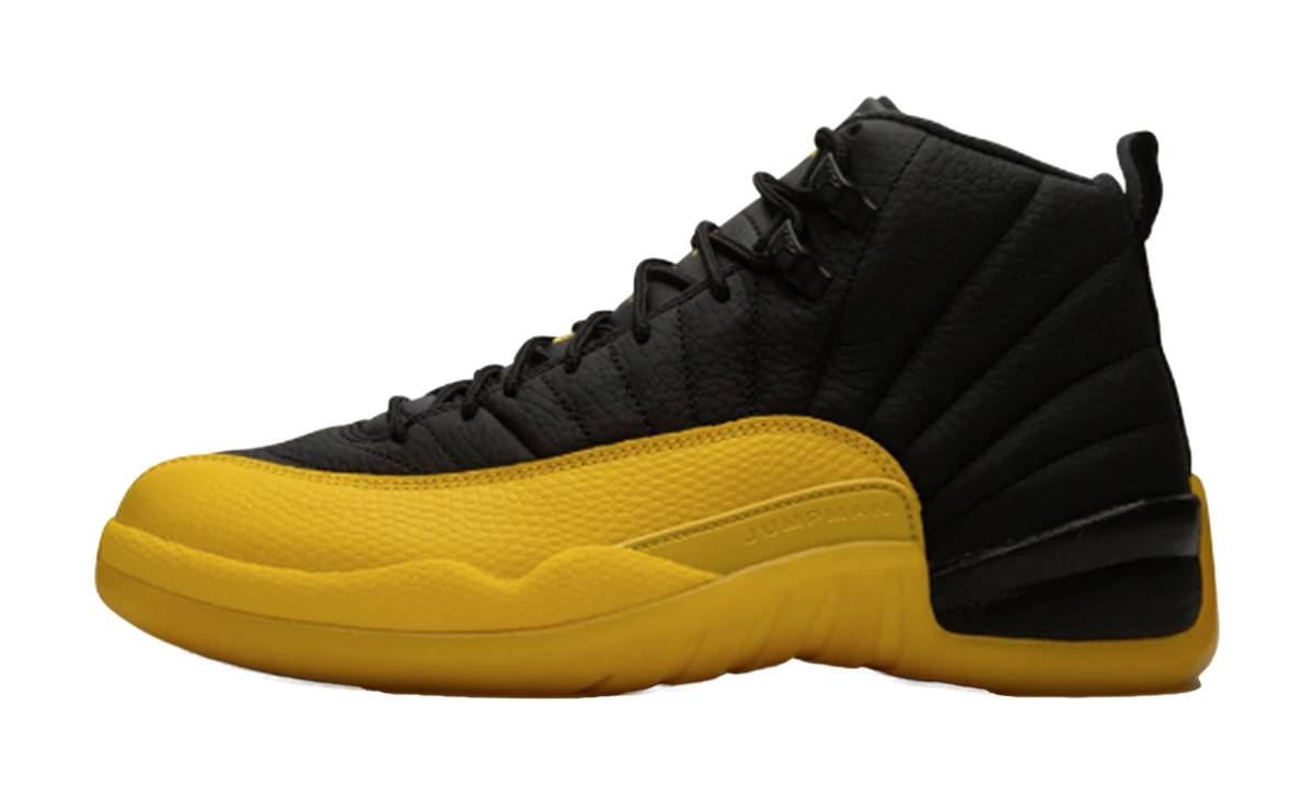 Jordan 12 Black University Gold