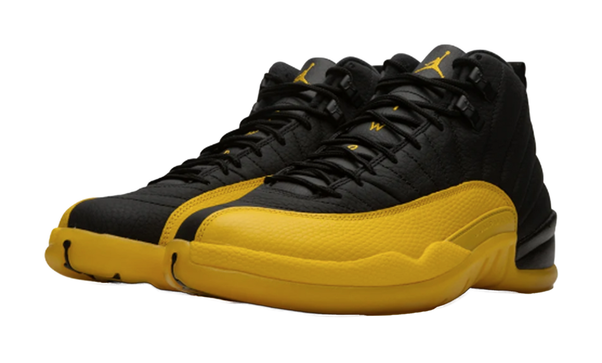Jordan 12 Black University Gold