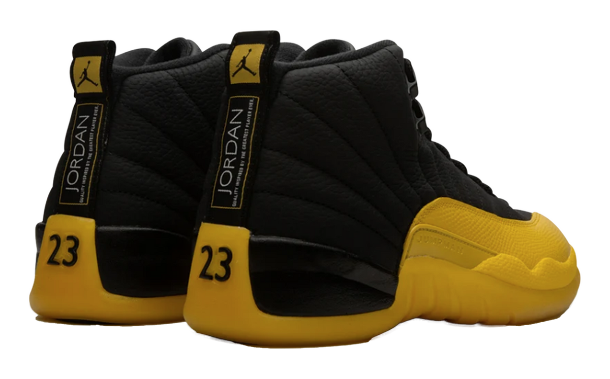 Jordan 12 Black University Gold