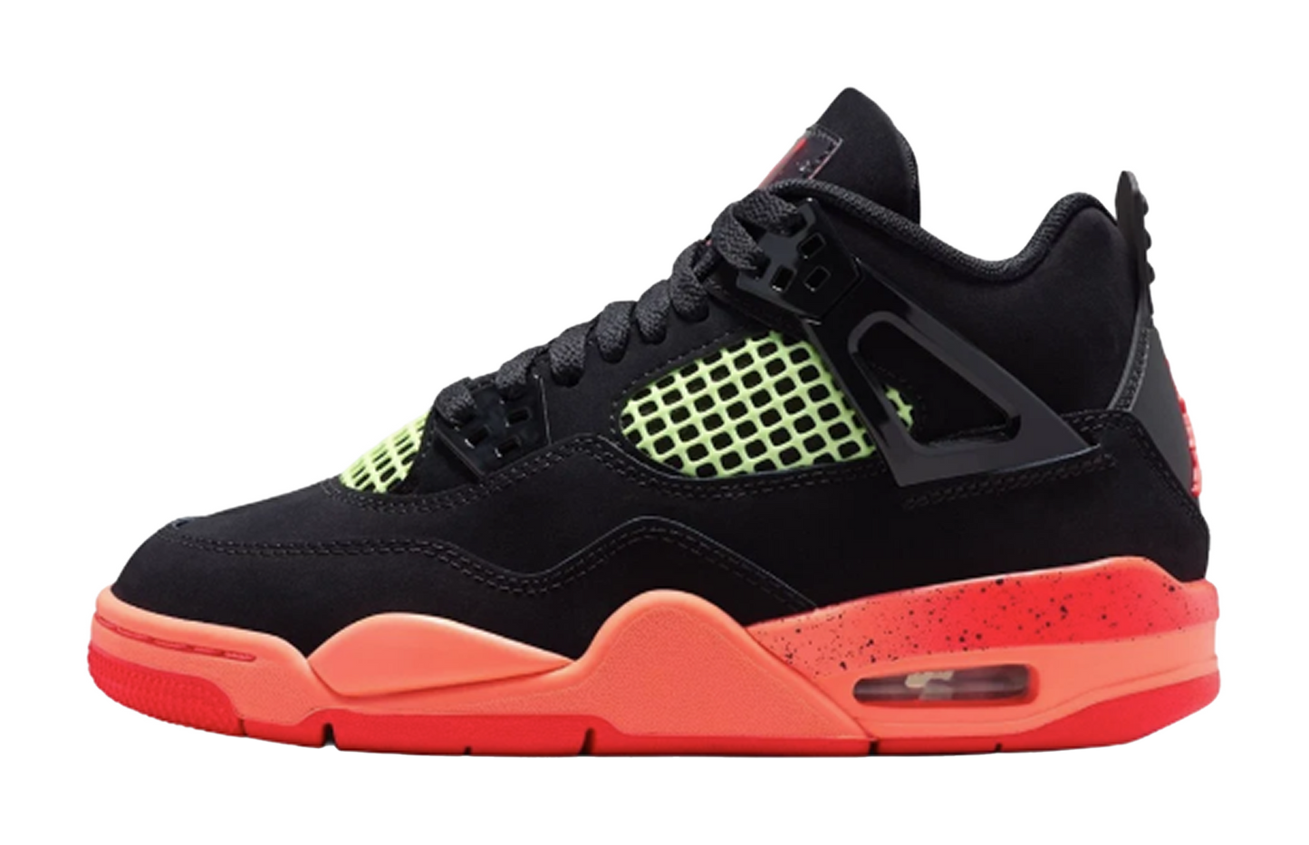Jordan 4 Black Infrared Barely Volt (GS)