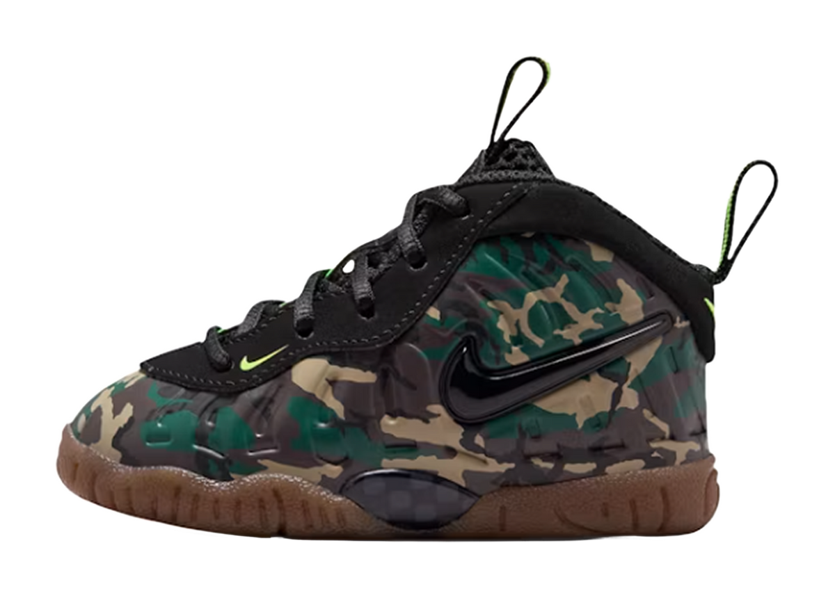 Nike Little Posite Pro Army Camo (2026) (PS)