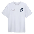 KAWS Nike MLB Fanatics Fest Elevated Max 90 New York Yankees White Tee