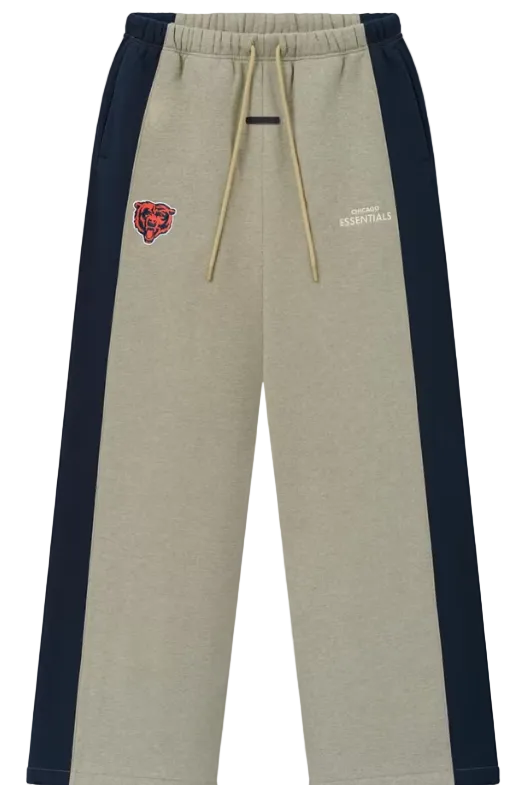 Unisex Fear of God x NFL Heather Gray/Navy Chicago Bears Lounge Sweatpants