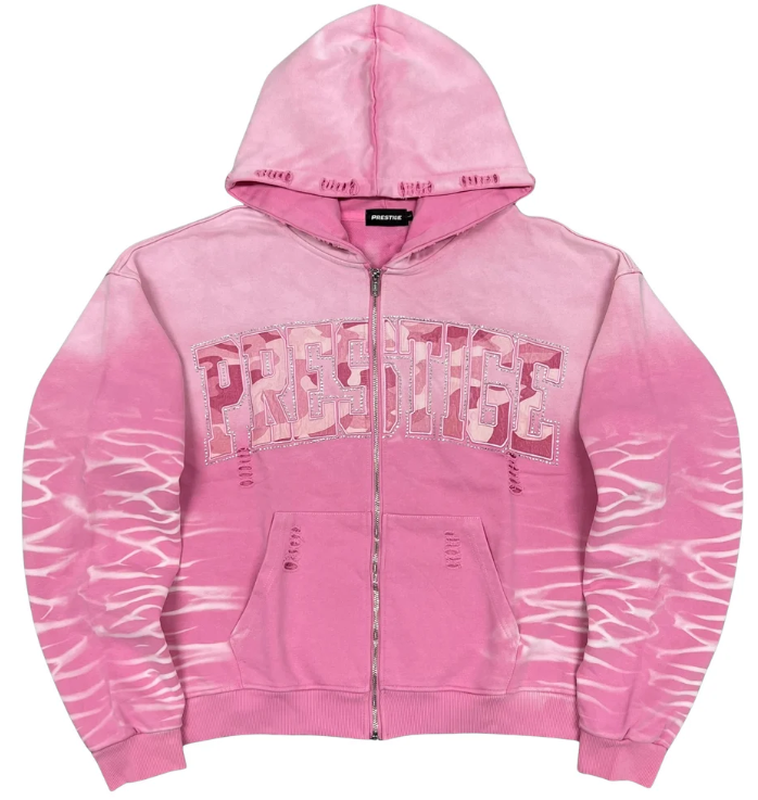 Prestige Pink Eclipse Zip Hoodie