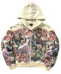 Prestige Black Beatles Zip Hoodie