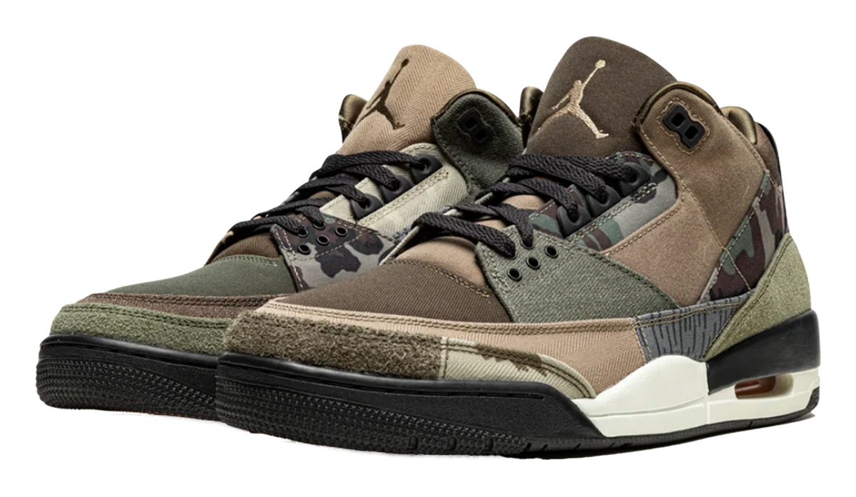 Jordan 3 Patchwork Camo