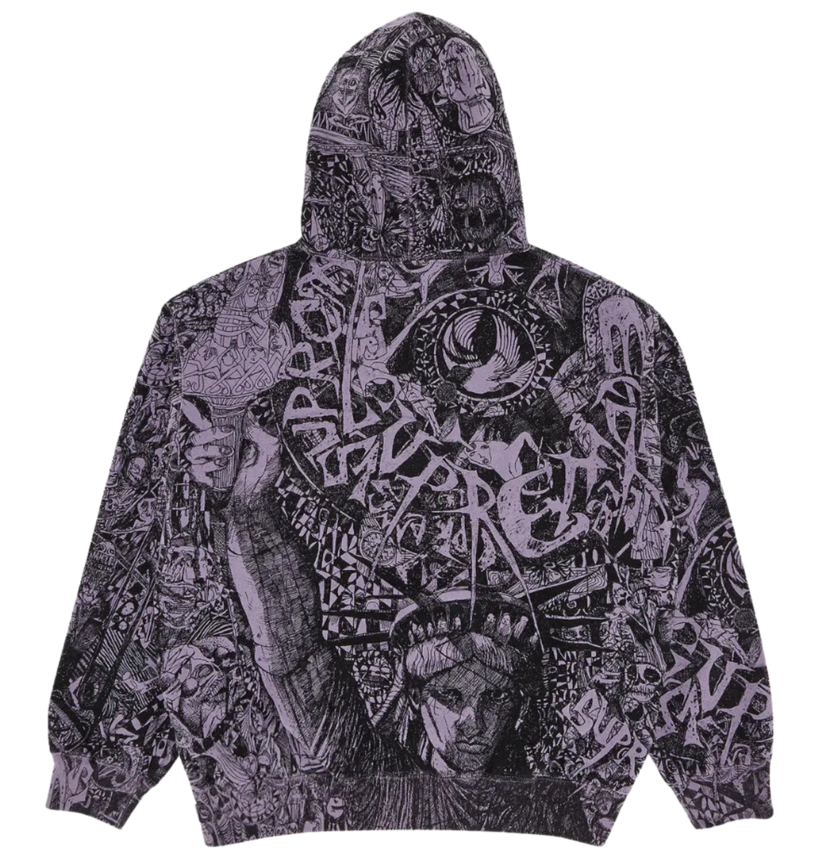Supreme Liberty Sweatshirt Purple
