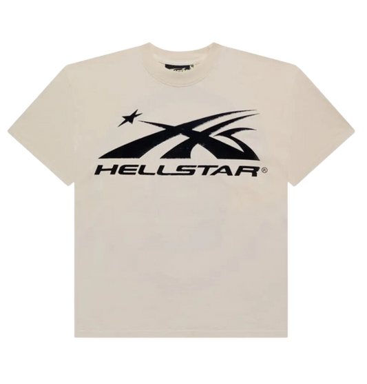 Hellstar Gel Sport Logo T-Shirt Black/White