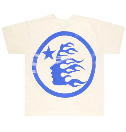 Hellstar Gel Sport Logo T-Shirt Blue/White