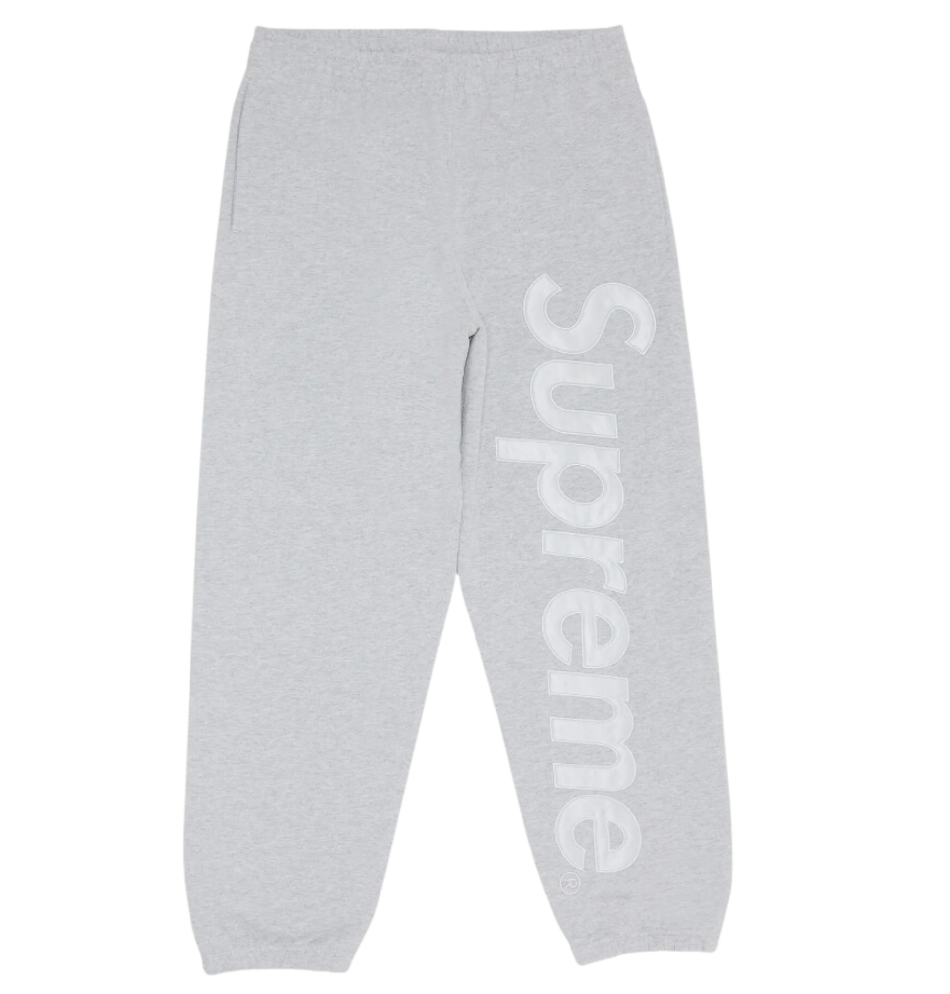 新品未開封 24FW Supreme Satin Sweatpant グレイ S Supreme Satin Applique Sweatpant Heather Grey | eBay