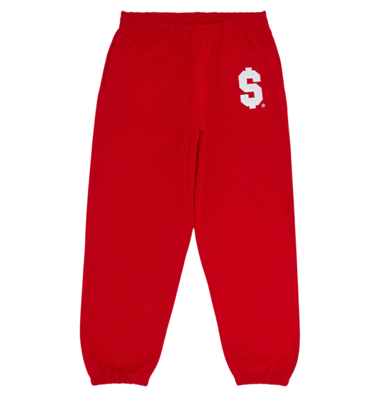 Supreme $ Sweatpants Red