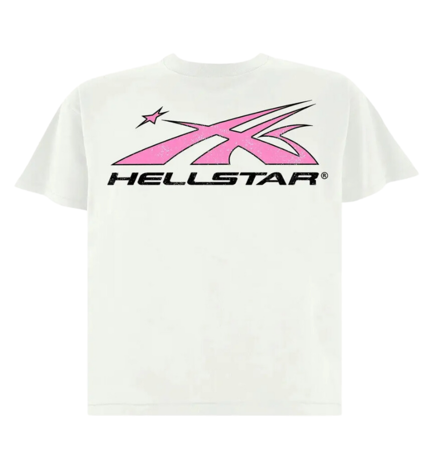 Hellstar Sport Logo T-Shirt White/Pink