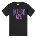 Bape Color Camo NYC Logo T-Shirt (Purple)