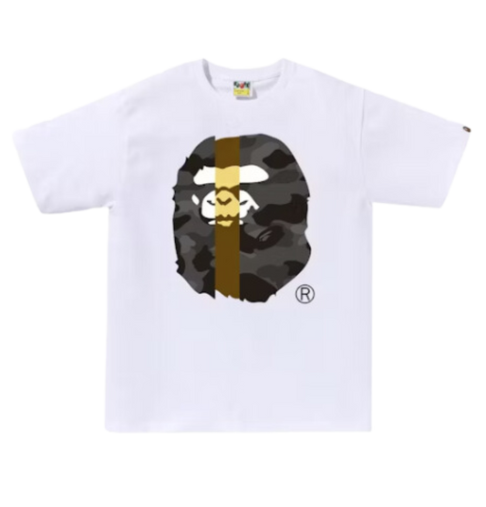 Bape Color Transformation Gray Ape T-Shirt