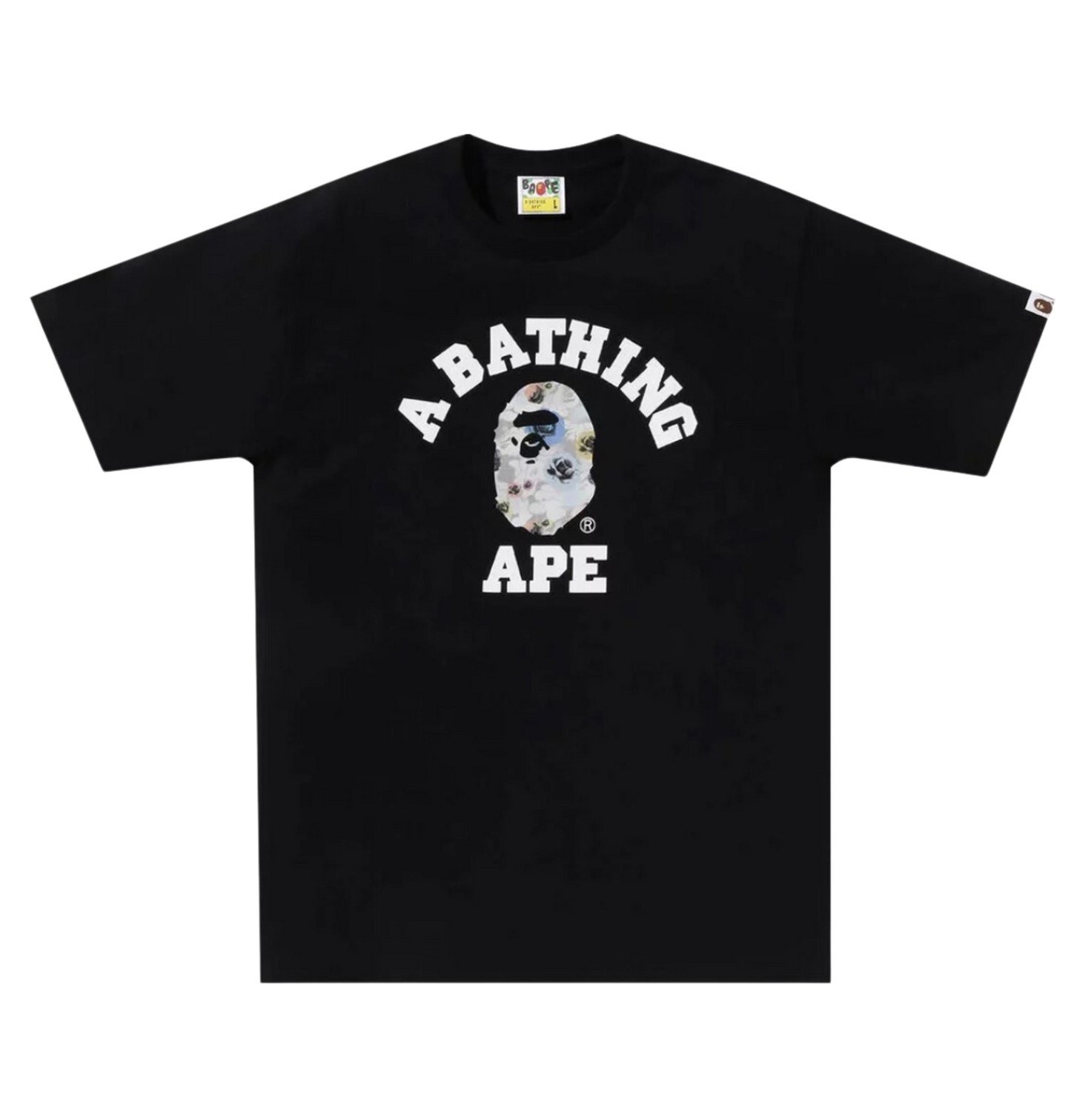 Bape Floral Camo T-Shirt (Black)