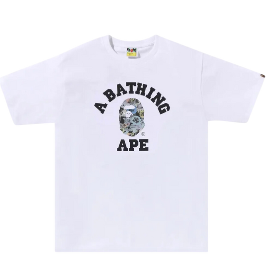 Bape Floral Camo T-Shirt (White)