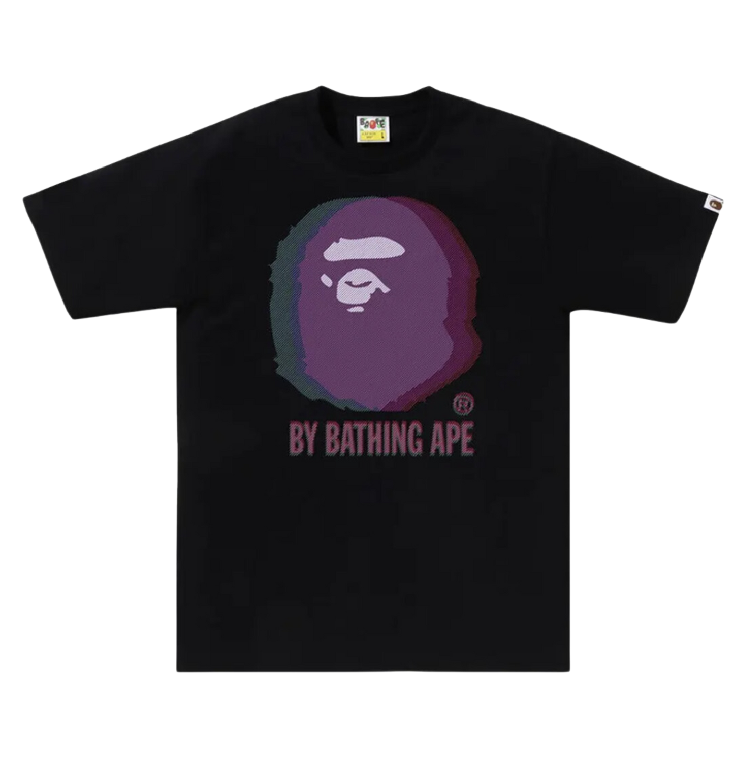 Bape Glitch Art T-Shirt (Black)