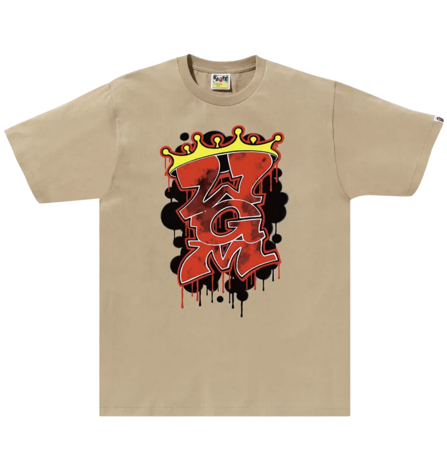 Bape Graffiti WGM T-Shirt (Biege)