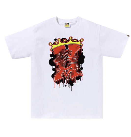 Bape Graffiti WGM T-Shirt (White)