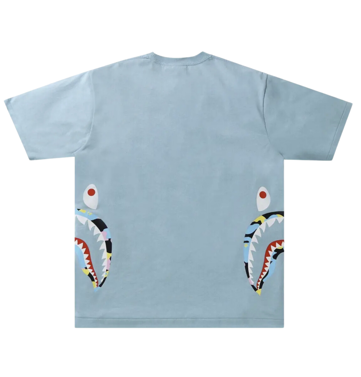 Bape Side Shark  T-Shirt (Blue)