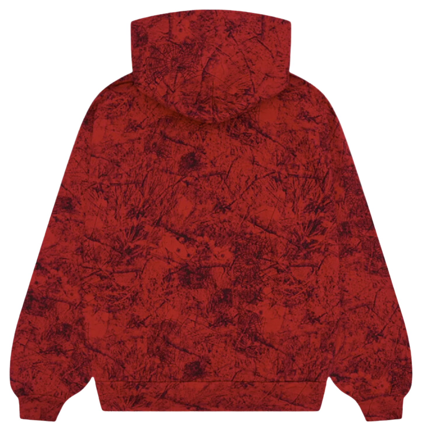 Sp5der Red OG Tree Camo Hoodie