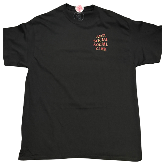 Anti Social Club Rose Games T-Shirt (Black)